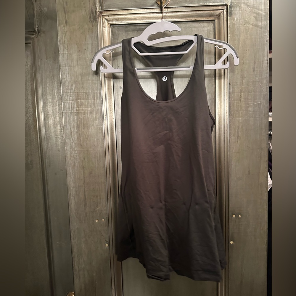 Lululemon olive green tanktop